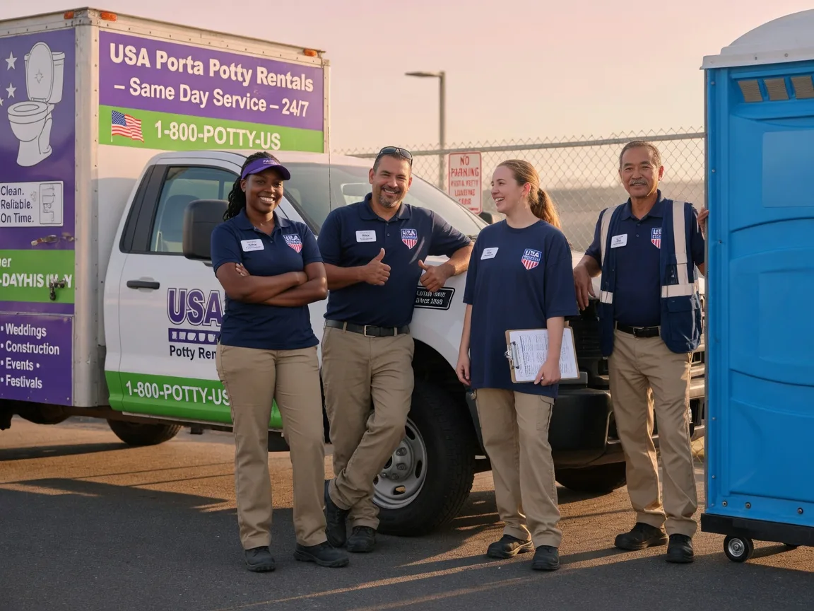 Porta Potty Rental company in Sheakleyville, PA